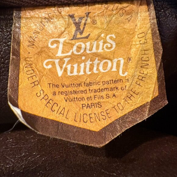 RARE Louis Vuitton Vintage Monogram Toiletry French Company 26 Bag Clutch 1980's - Picture 3 of 13